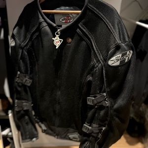 Joe Rocket summer body armor motorcycle jacket.